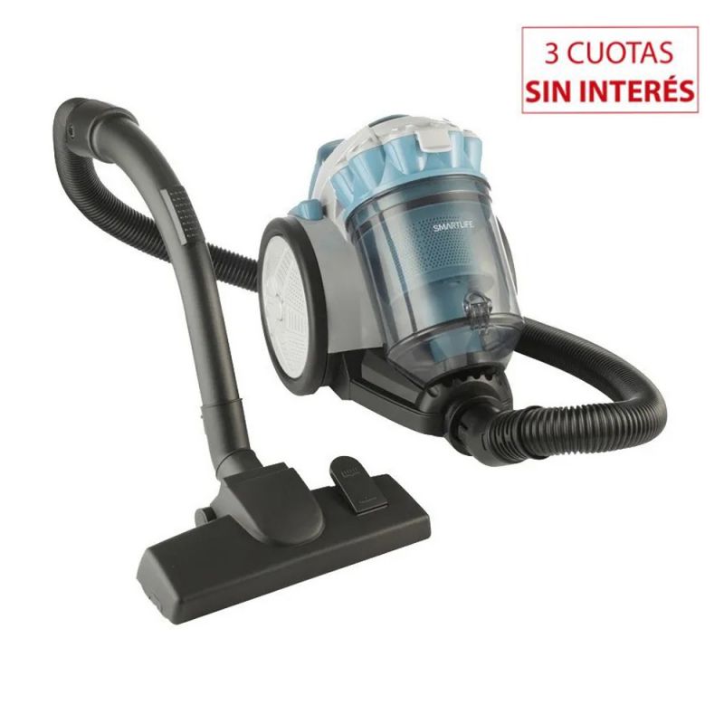 Aspiradora Smartlife SL-VC18BLB Filtro HEPA
