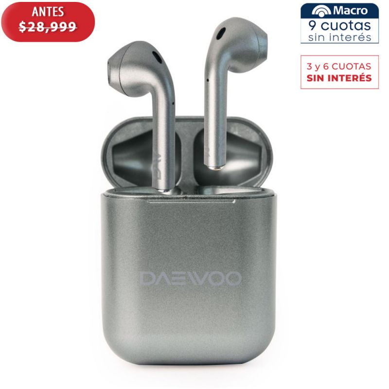 Auriculares Inalámbricos Daewoo Candy Spark DW-CS3105-SLV Silver