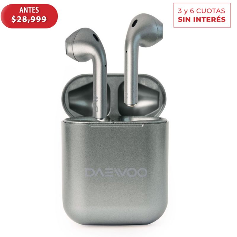 Auriculares Inalámbricos Daewoo Candy Spark DW-CS3105-SLV Silver