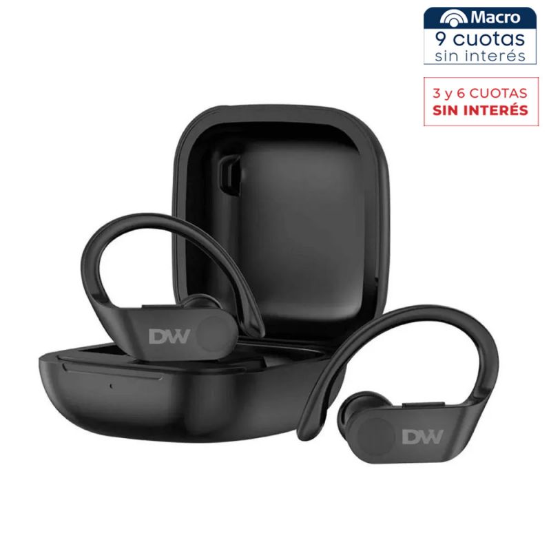 Auriculares Intrauditivos Daewoo Frisk DW-FR1906-BLK Bluetooth Sport Negro