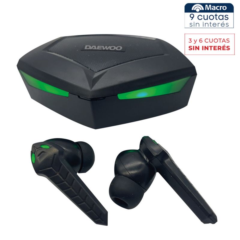 Auriculares Intrauditivos Daewoo GM1644-VRD Bluetooth Verde