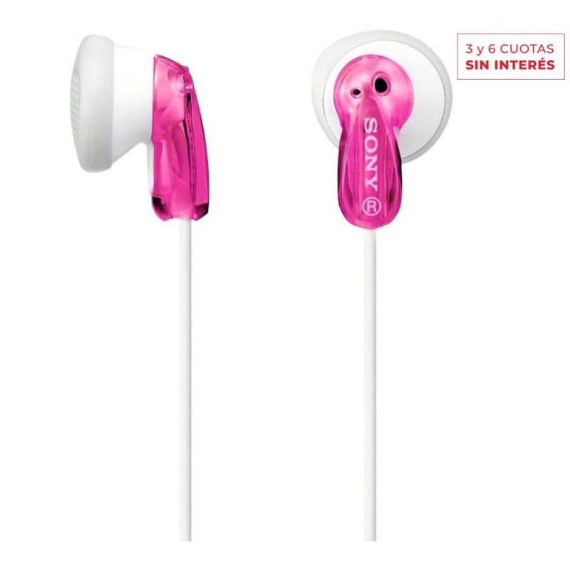 Auriculares Intrauditivos Sony MDR-E9LP Rosa
