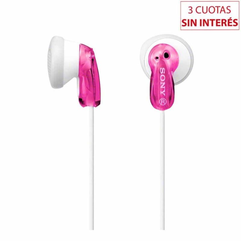 Auriculares Intrauditivos Sony MDR-E9LP Rosa