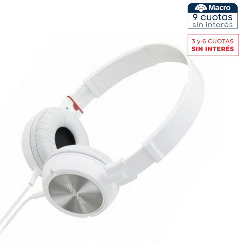 Auriculares Supraaurales Sony MDR-ZX300/10APW Blanco