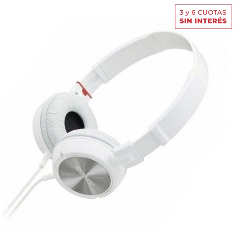 Auriculares Supraaurales Sony MDR-ZX300/10APW Blanco