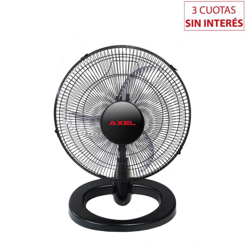 Ventilador 16" Turbo Axel AX-TUR16E Negro