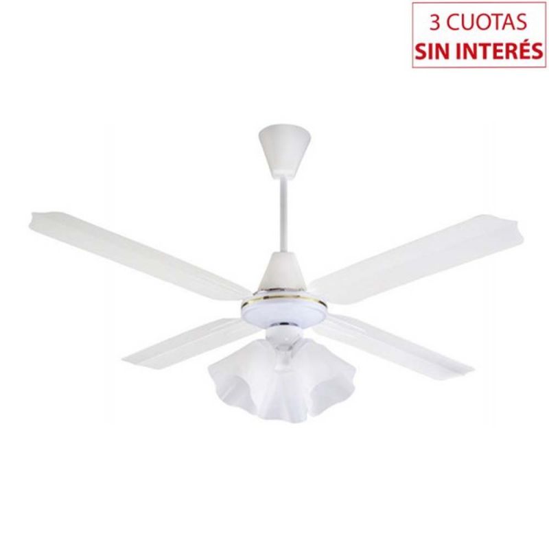 Axel Ventilador Techo 3 Luces AXVT4BLA/961537 Blanco