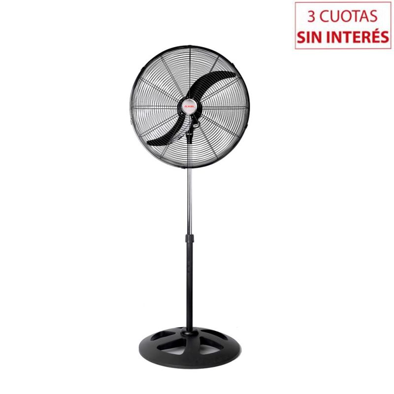 Ventilador de Pie 24" Axel AXPIE24 Negro