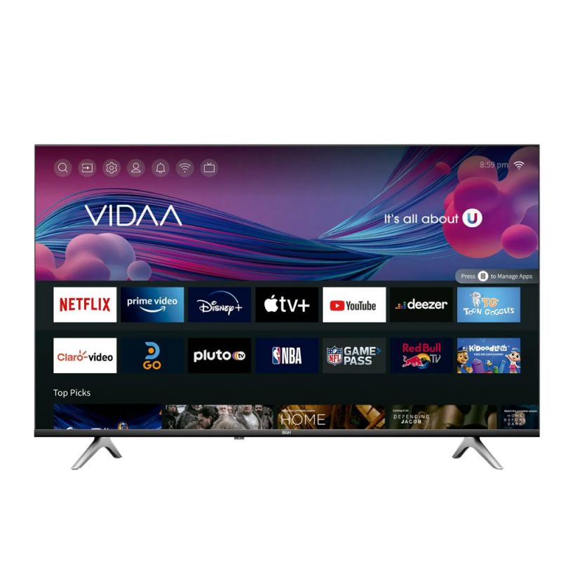 Smart TV 43" BGH FHD B4323FH5 VIDAA Negro