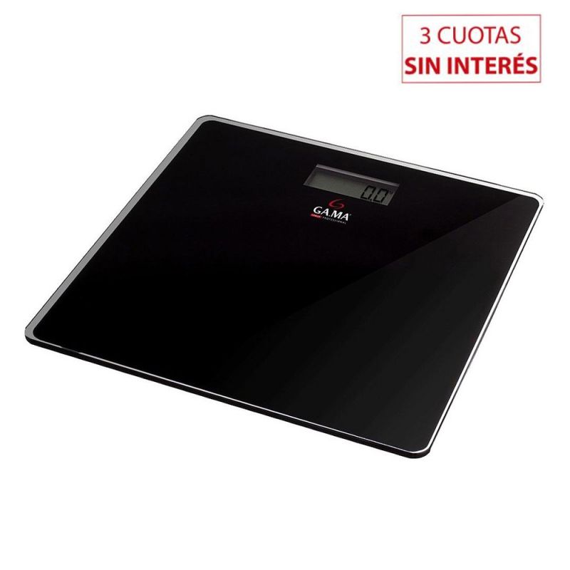 Balanza de Baño Digital Gama SCG-430/105874 150K Negro
