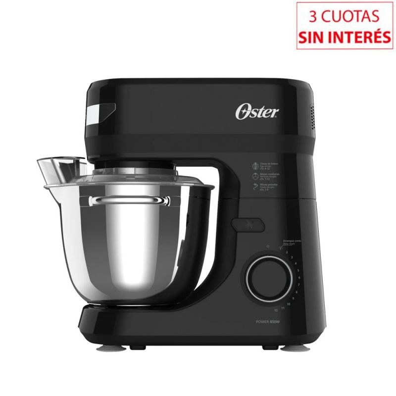 Batidora Planetaria Oster FPSTSMPL2B-054 750w Negro
