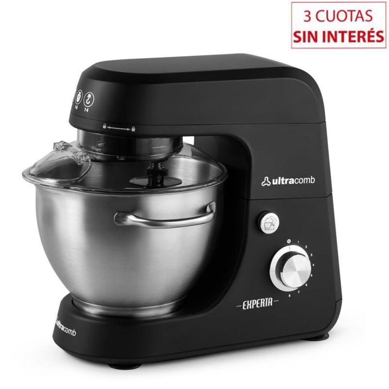 Batidora Planetaria Ultracomb Experta BB-2106 800w Negro