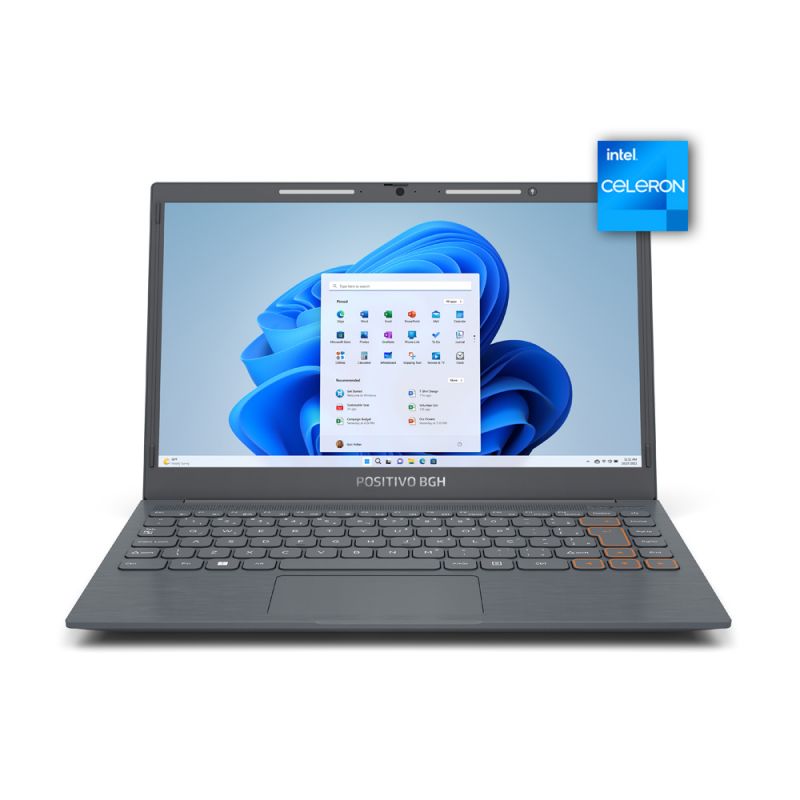 Notebook 14" BGH AT525 LN Intel 4/256GB Gris