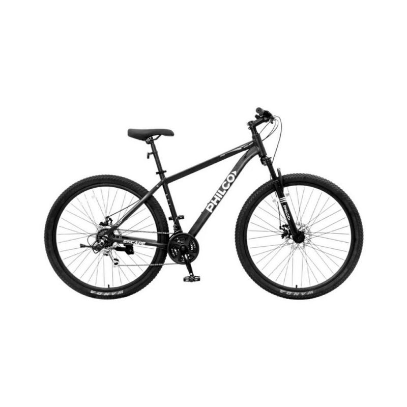 Bicicleta Mountain Bike Philco Escape PMPHECONEGN R29 V21 Negro