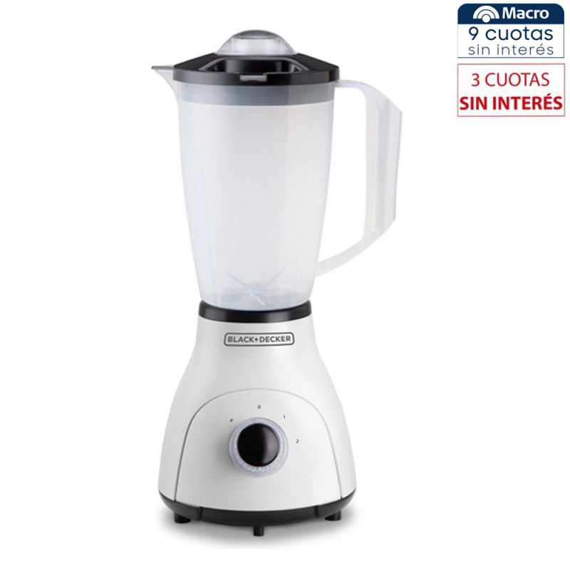 Licuadora de Mesa Black & Decker BL1001-AR Blanca
