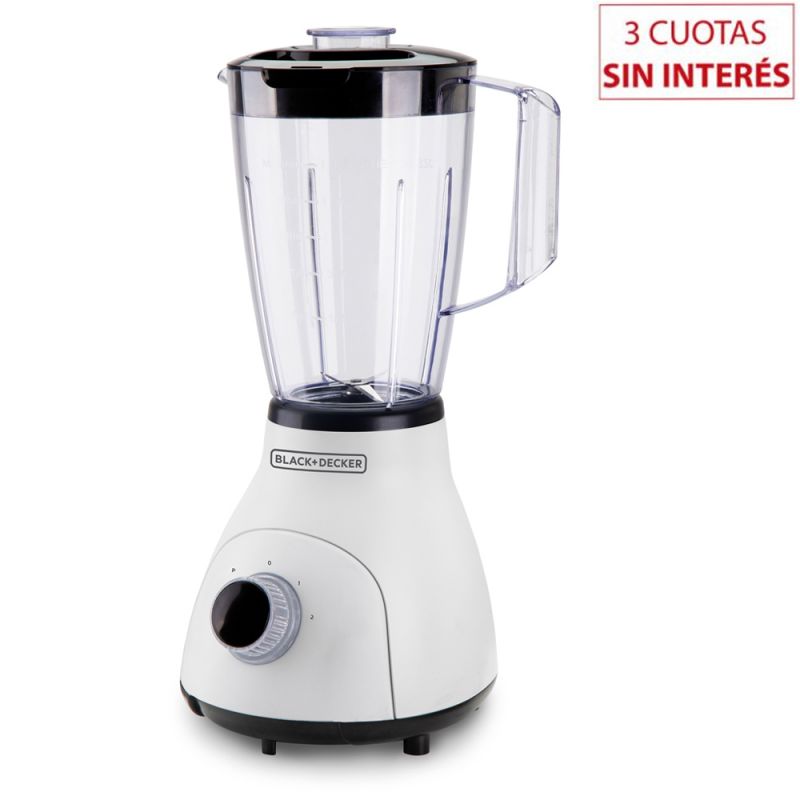 Licuadora de Mesa Black & Decker BL1001-AR Blanca