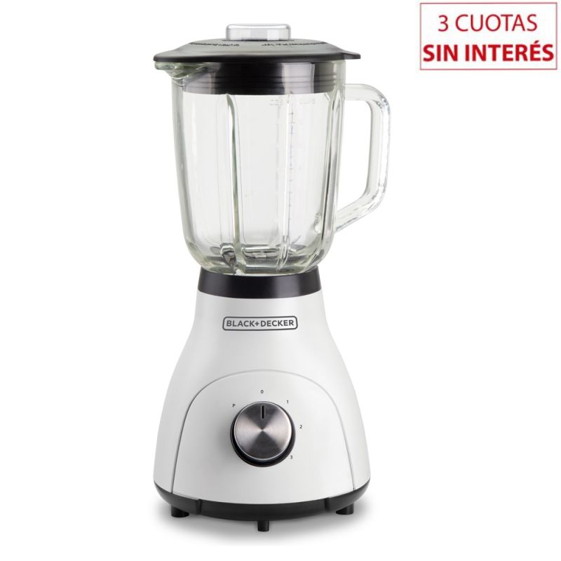 Licuadora de mesa Black & Decker BL1003-AR 700wts Blanca 