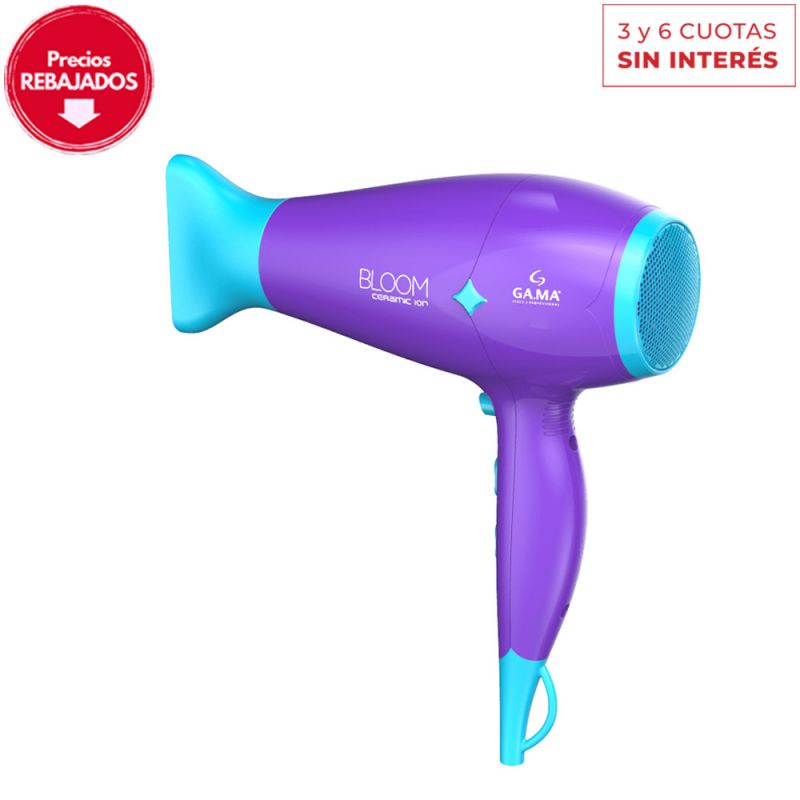 Secador de Cabello Gama Diamond Bloom 137004 Violeta