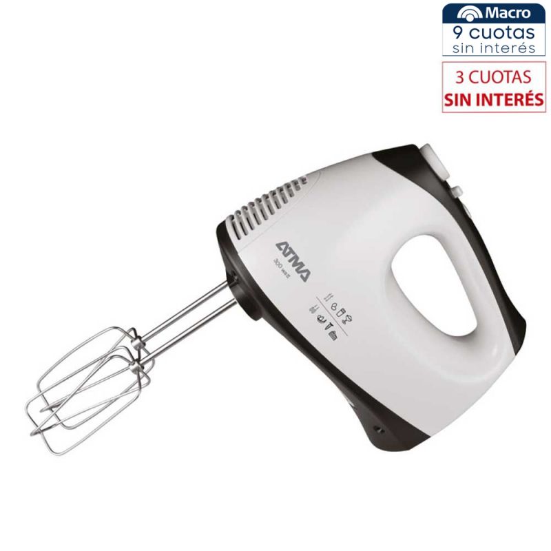 Batidora de Mano Atma BM8737N 300w Blanco