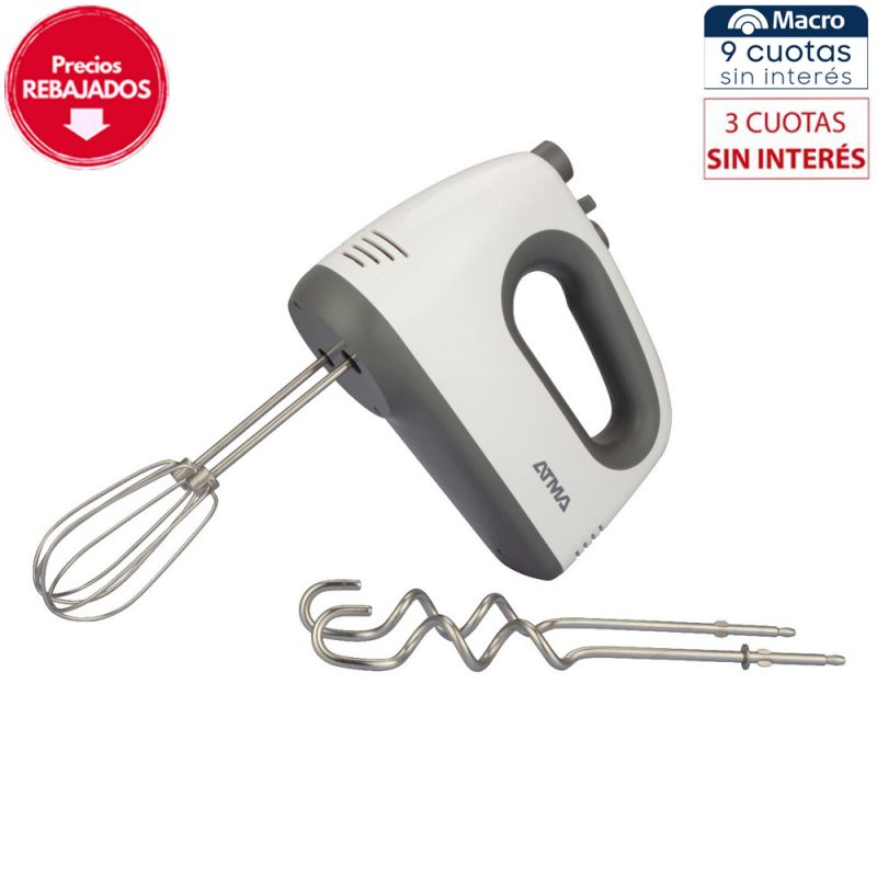 Batidora de Mano Atma BM8738AP 300W Blanco