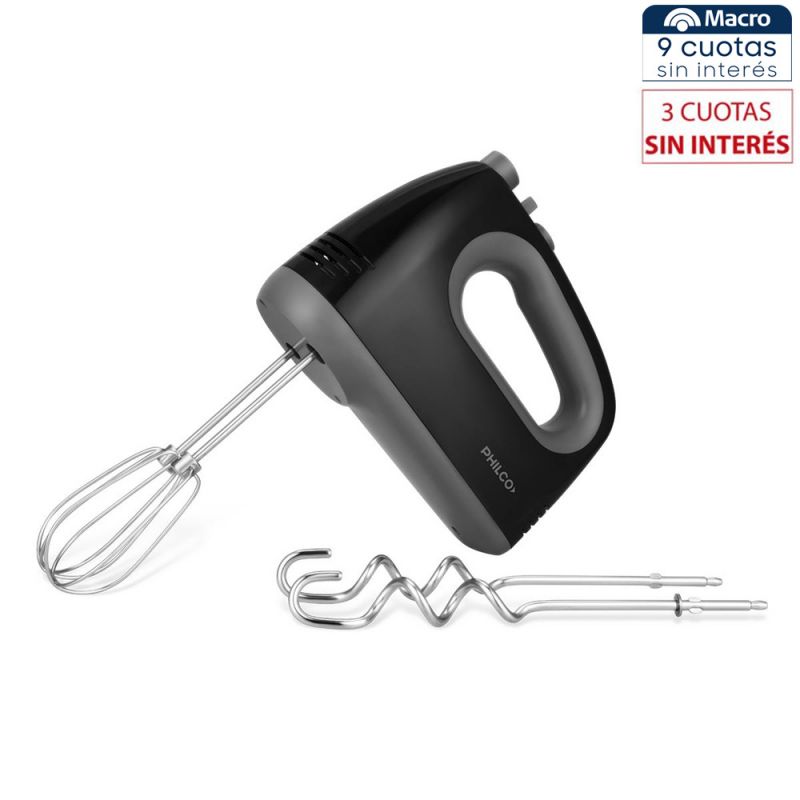 Batidora de Mano Philco BM8738PP 300W Negro