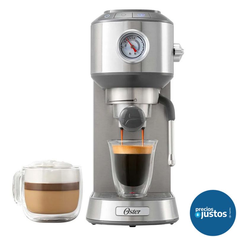 Cafetera Espresso Oster Thermoblock BVSTEM7200-054 15Bar Inox
