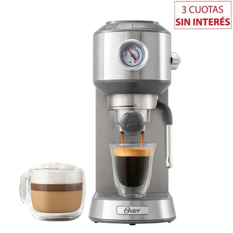 Cafetera Espresso Oster Thermoblock BVSTEM7200-054 15Bar Inox