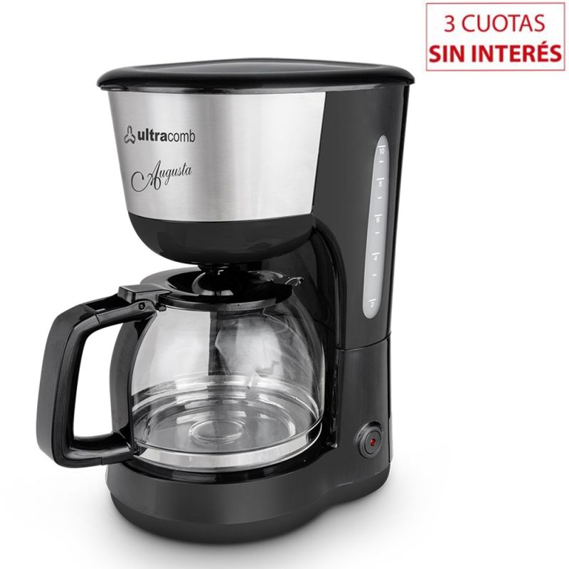 Cafetera de Filtro Ultracomb CA-2208 Negro