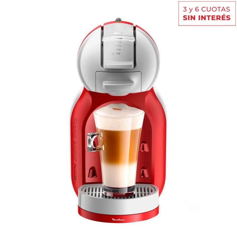 Cafetera Moulinex Mini Me PV120558/1205 Roja con Gris