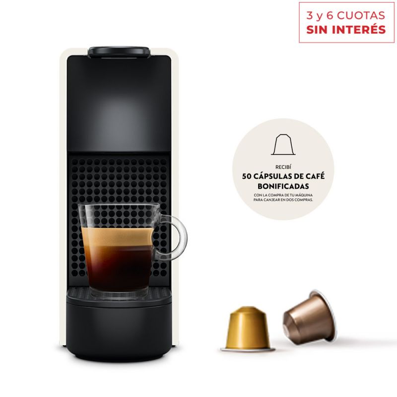 Cafetera Nespresso ESSENZA Mini White C30-AR-WH618735