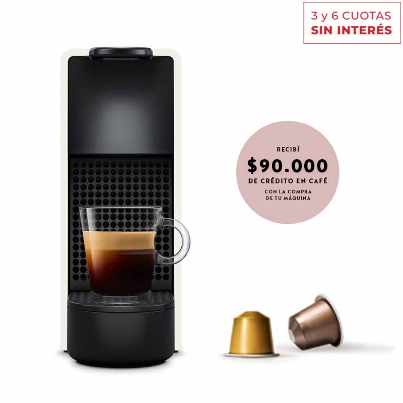 Cafetera Nespresso ESSENZA Mini White C30-AR-WH618735