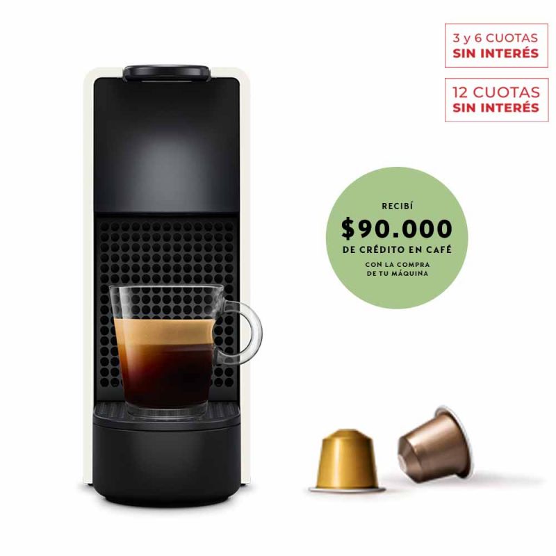 Cafetera Nespresso ESSENZA Mini White C30-AR-WH618735