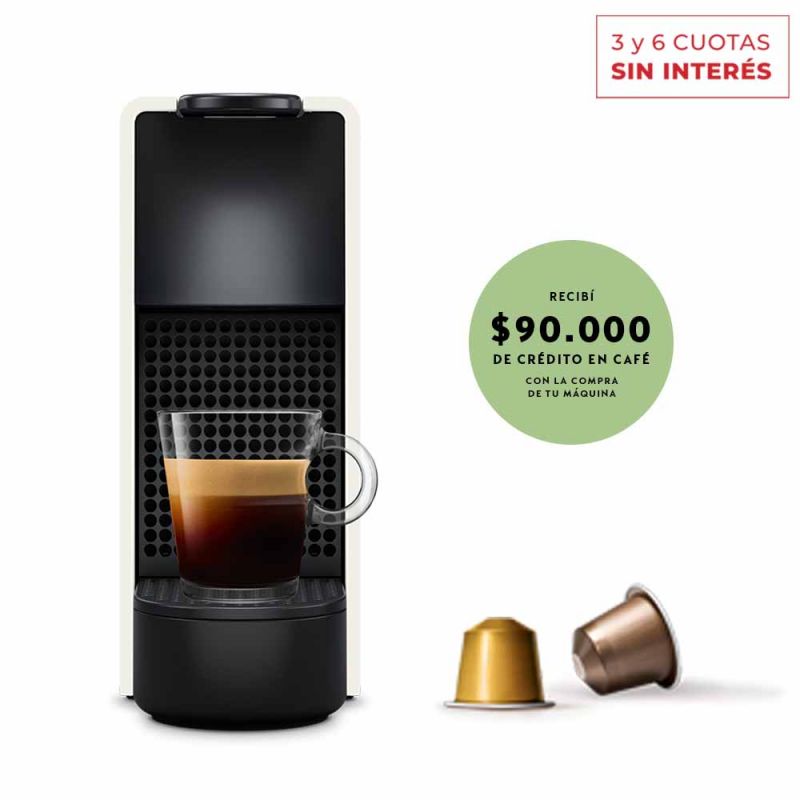 Cafetera Nespresso ESSENZA Mini White C30-AR-WH618735