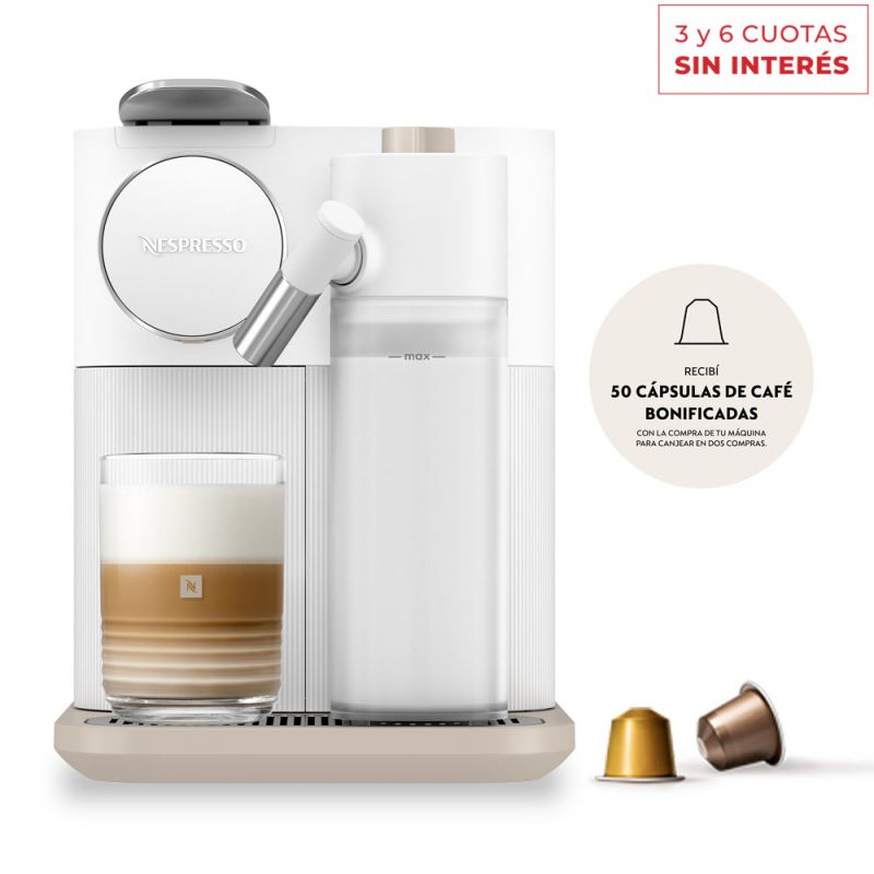 Cafetera Nespresso Gran Lattissima F531-541AR Blanco
