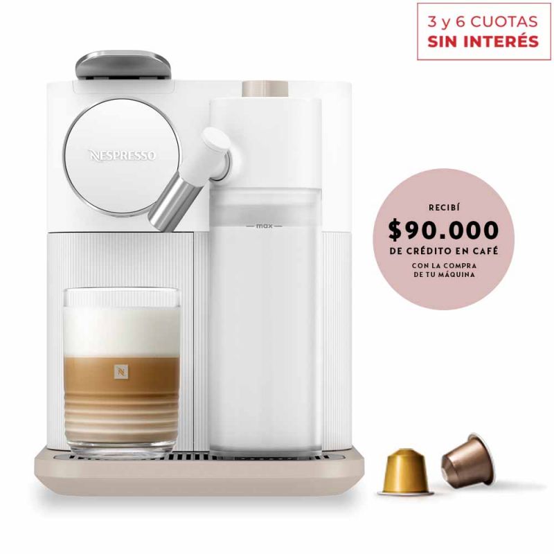 Cafetera Nespresso Gran Lattissima F531-541AR Blanco