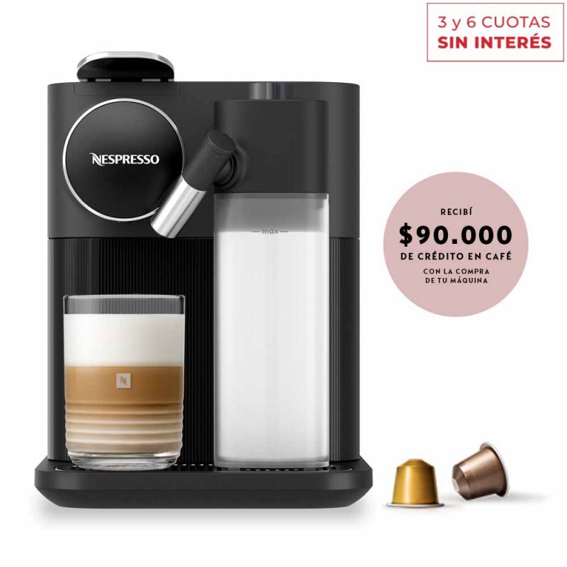 Cafetera Nespresso Gran Lattissima F541-AR-BK-NE Black