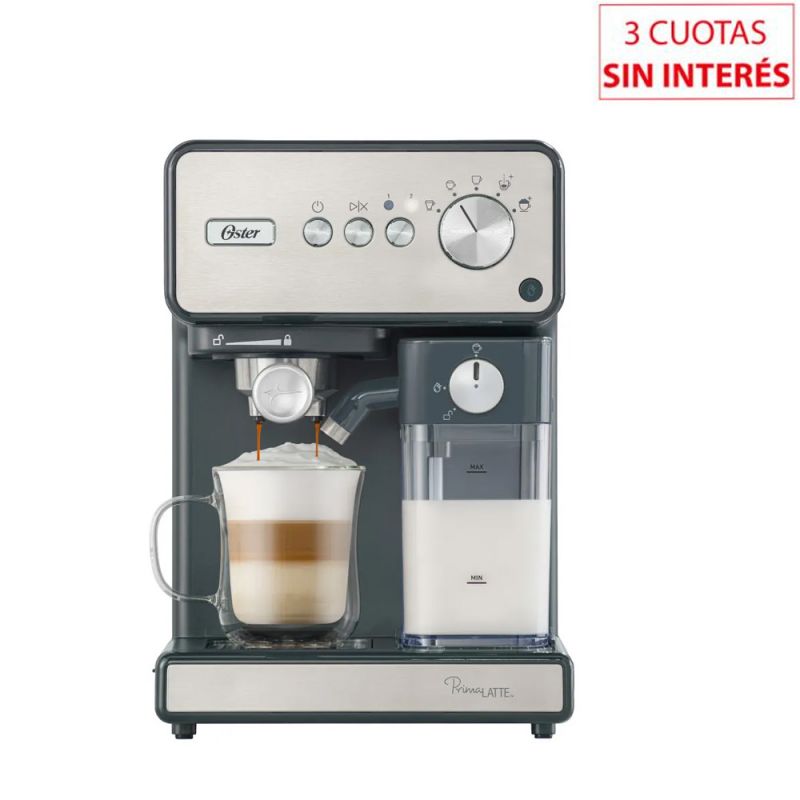 Cafetera Espresso Oster PrimaLatte BVSTEM6604SS-054 15Bar Inox