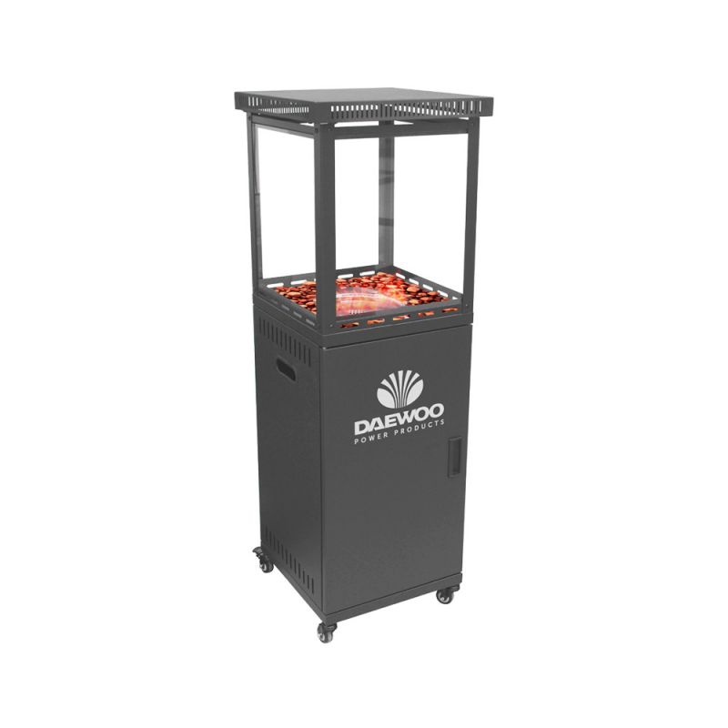 Calefactor de Exterior Daewoo DAFP13 Gas Envasado Negro