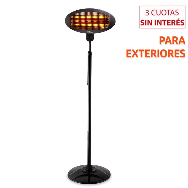 Calefactor de cuarzo Pie Liliana CIPIE2000 Infrarrojo