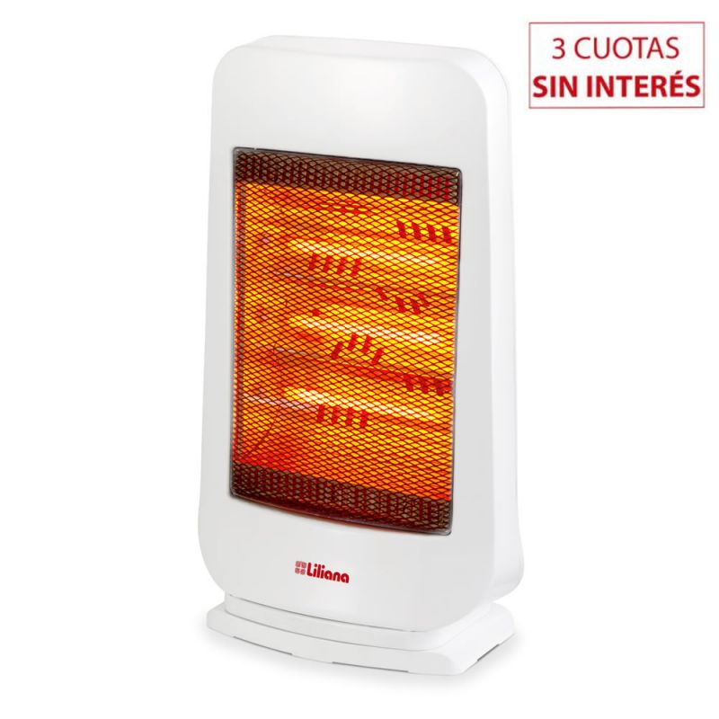 Calefactor Oscilante Infrarrojo Liliana Spinhot CIG 100N Blanco