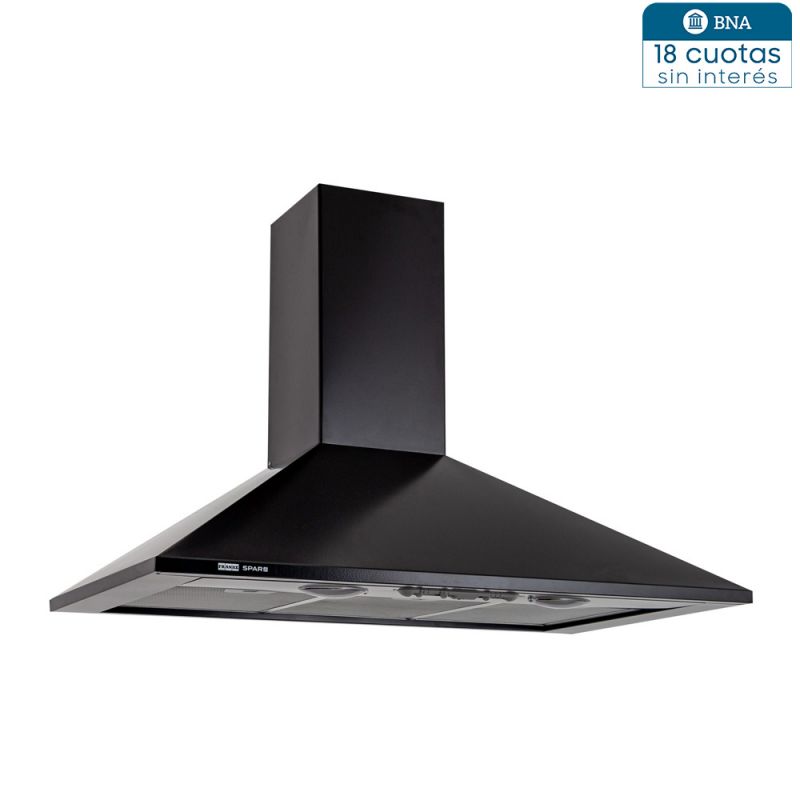 Campana 60cm Spar Prima 5941-408 Negro