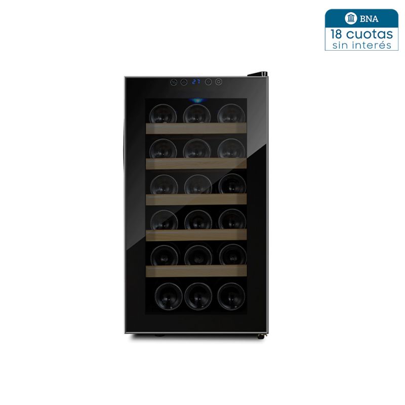 Cava de Vino 18 Botellas Vondom T18 con Estantes de Madera