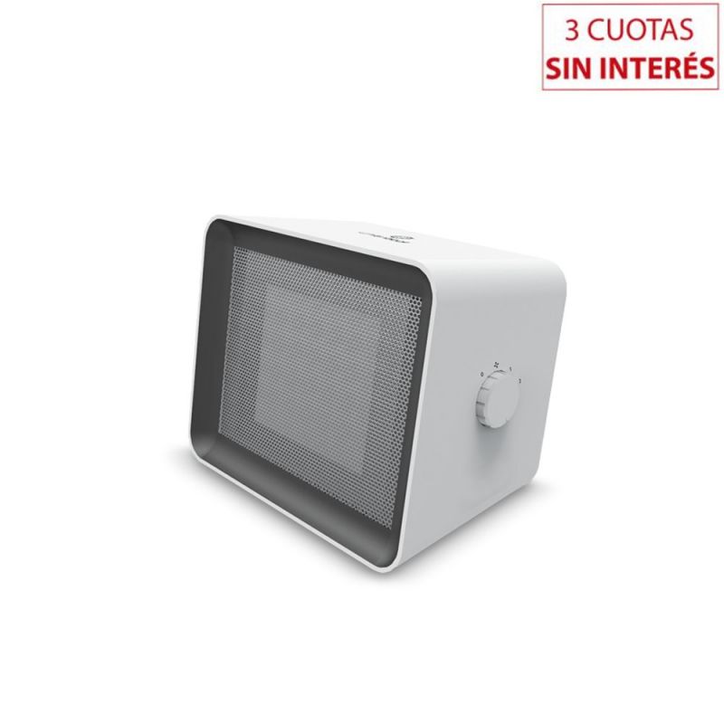 Calefactor PTC Whitenblack CAWB03 1500W Blanco