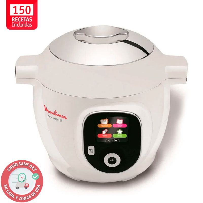 Robot de cocina Moulinex Cookeo CE851A10 Digital Blanco