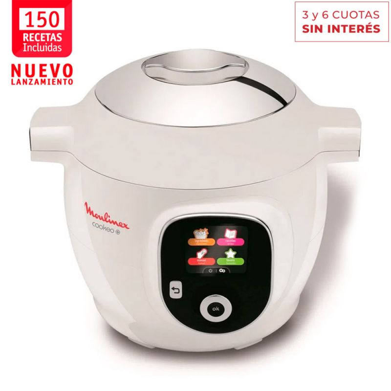 Robot de cocina Moulinex Cookeo CE851A10 Digital Blanco