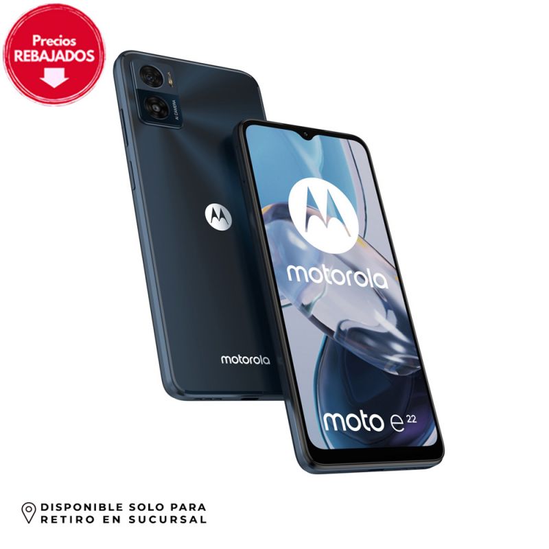 Celular Motorola Moto E22 4G 32GB Negro