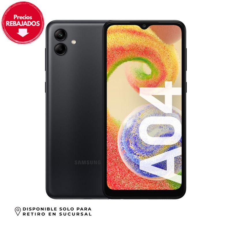 Celular Samsung Galaxy A04 4G 128GB Negro