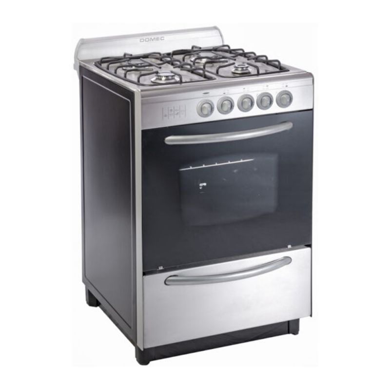 Cocina a Gas 56CM 4H CGXV Uso Comercial Inox