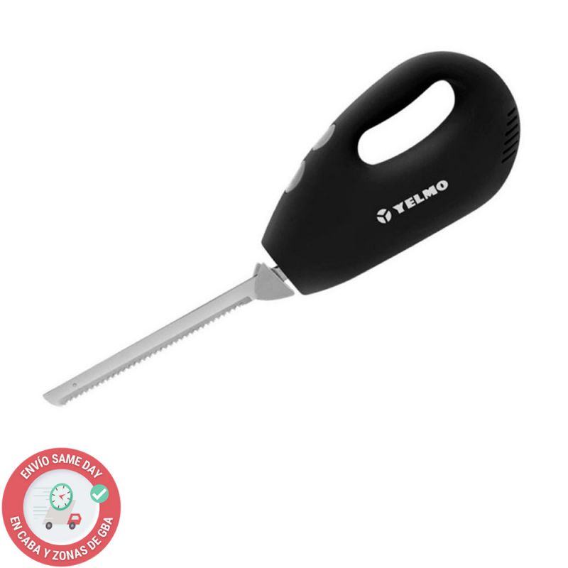 Cuchillo eléctrico Yelmo CH-7800 Negro