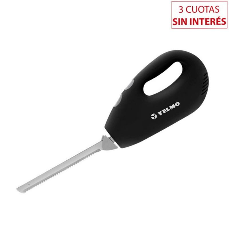 Cuchillo eléctrico Yelmo CH-7800 Negro